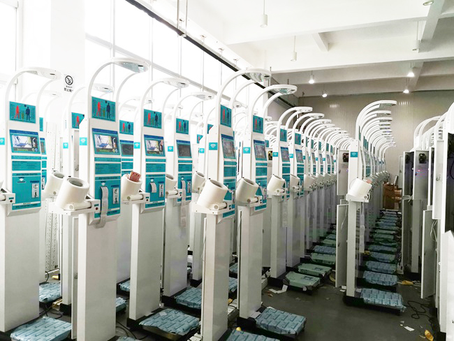 出口投幣身高體重血壓心率測(cè)量?jī)x案例